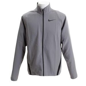 Nike Dri Fit Men’s Full Zip Training/Golf Jacket Gray Sz L